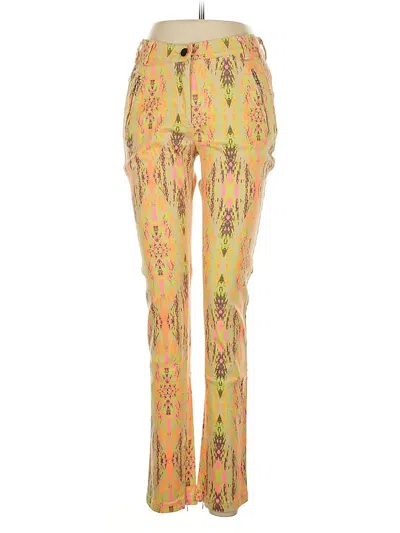 Pre-owned On Parle De Vous Casual Pants In Yellow