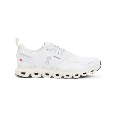 On Pearl Cream White Textile Cloud 6 Wp Sneakers