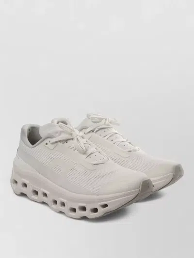 On Perforated Low-top Sneakers In Neutral