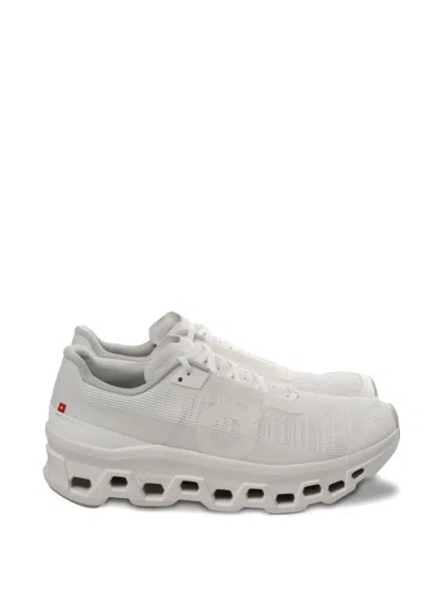 On Perforated Sneakers In White