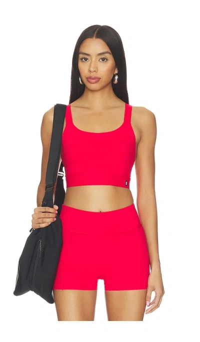 On Performance Bra In Red
