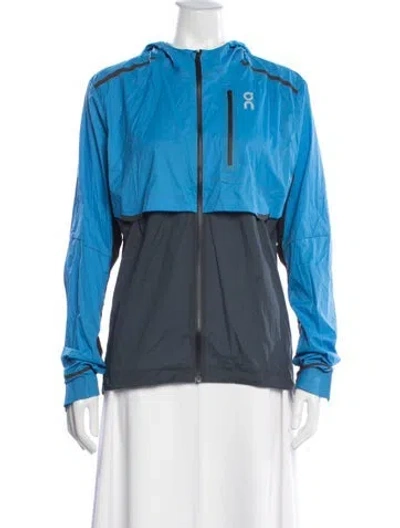 Pre-owned On Performance Jacket In Blue