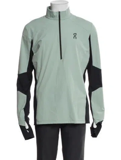 Pre-owned On Performance Jacket In Green