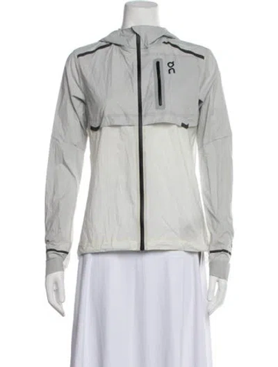 Pre-owned On Performance Jacket In Grey