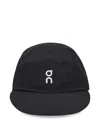 On Performance Logo-print Cap In Black