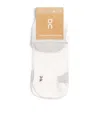 On Performance Run Mid Socks In White
