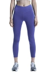 On Performance Running Ankle Tights In Iris
