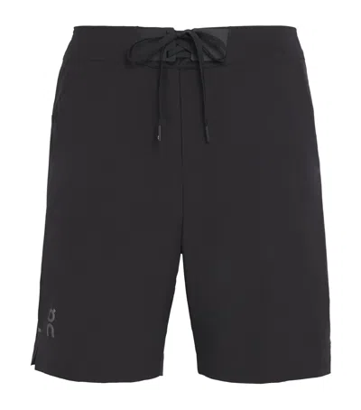 On Performance Shorts In Black
