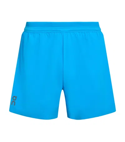 On Performance Shorts In Blue