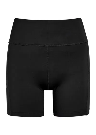 On Performance Stretch-jersey Shorts In Black