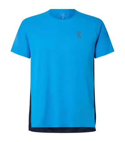 On Performance T-shirt In Blue