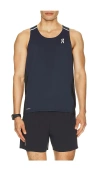 On Performance Tank In Blue
