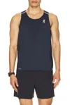 On Performance Tank In Blue