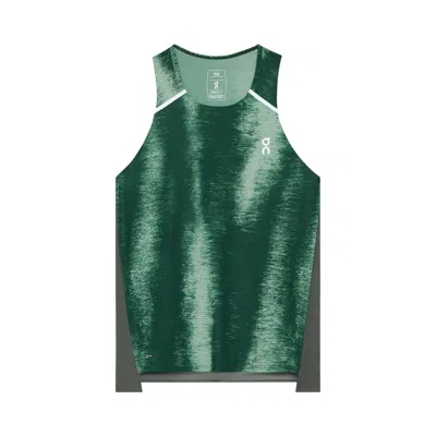 Pre-owned On Performance Tank 'cove/kaitoke' | Green | Women's Size S