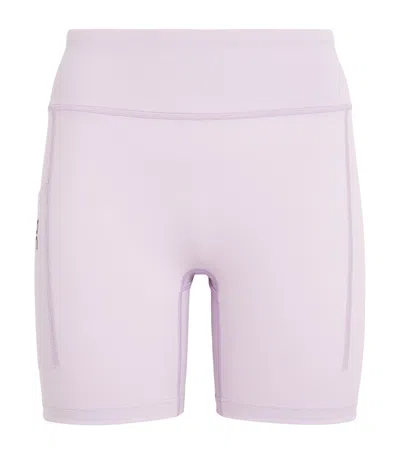 On Performance Bike Shorts With Pockets In Pink