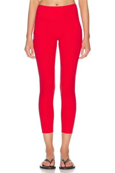 On Performance Tights In Red