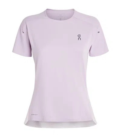 On Performance T-shirt In Purple