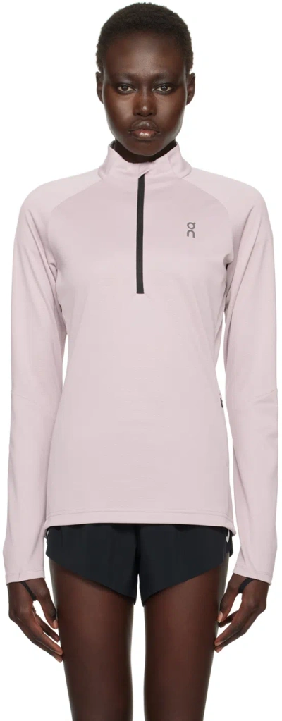 On Lg Sleeve Climate Shirt In Pearl