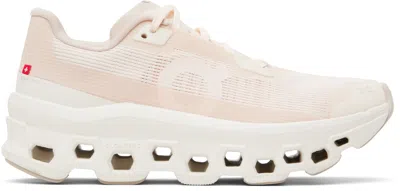 ON PINK CLOUDMONSTER VOID SNEAKERS