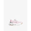 On Cloudnova Kids Sneaker In Pink
