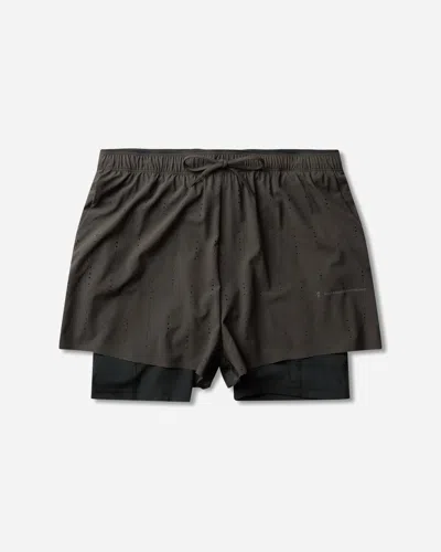 On Post Archive Facti (paf) Zero 2-in-1 Shorts Molasses / In Multi