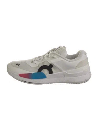 Pre-owned On Printed Athletic Sneakers In White