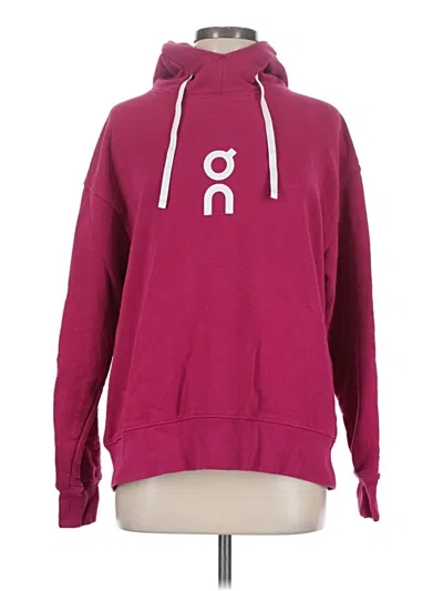 Pre-owned On Pullover Hoodie In Pink