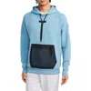 On Pullover Mesh Pocket Hoodie In Coast