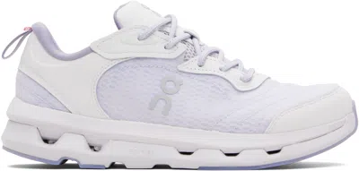 On Purple Cloudze Mo Sneakers In White