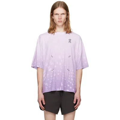 On Purple Performance Volt Running T-shirt In 1mg31155039