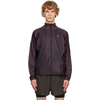 On Purple Zero Running Jacket