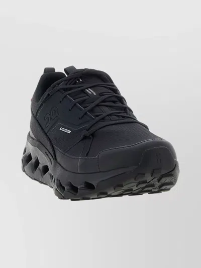 On Recycled Polyester Cloudhoriz Wp Low-top Sneakers In Blue