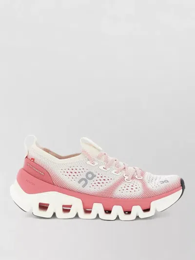 On Recycled Polyester Low-top Sneakers In White