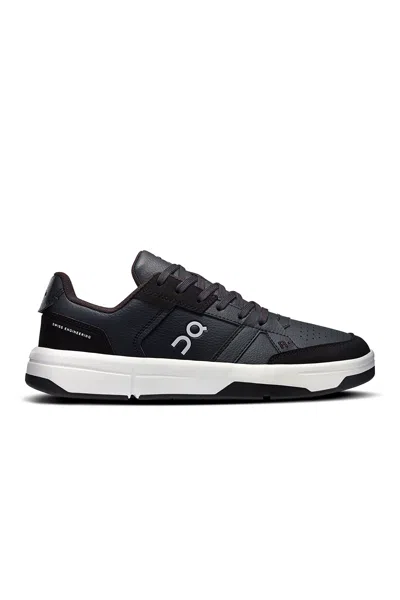On Roger Clubhouse Lace-up Sneakers In Black