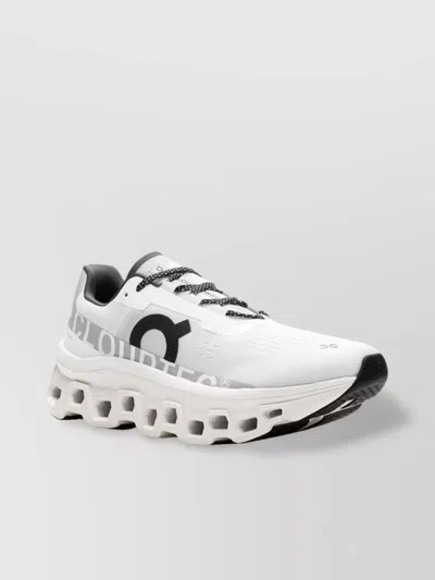 On Round Toe Mesh Upper Sneakers