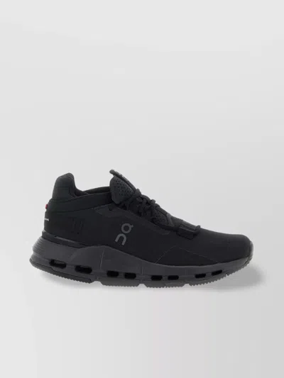 ON 'RUBBER SOLE PERFORATED DETAILING SNEAKERS'