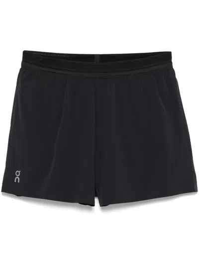 On Running 2/1 Performance Shorts In Black