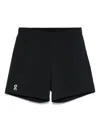 On 7 Core Shorts In Black