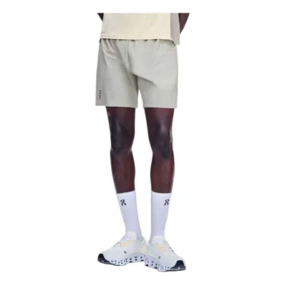 On Running 7"" Performance Shorts 'brume' In Metallic