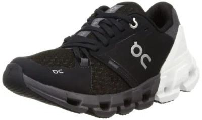 Pre-owned On Running 81.98663 Womens Running Shoes Sneakers Cloudflyer 4 Wide Black/white