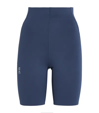 On Running Active 1/2 Sports Shorts In Blue