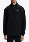On Running All Day Half Zipped Jacket In Black