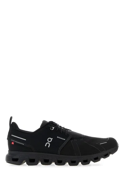 On Running Black Fabric Cloud 6 Wp Sneakers