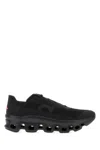On Running Black Mesh Cloudmonster Sneakers In Black
