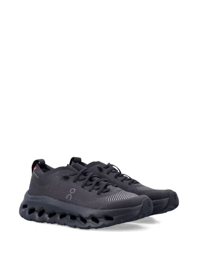 On Running Black Polyester Rubber Cloudtilt Sneakers