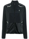 ON RUNNING BLACK WEATHER LIGHTWEIGHT RUNNING JACKET