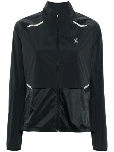 On Running Weather Lightweight Jacket In Black