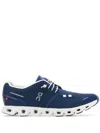 On Running Women's Cloud 5 Running Shoes In Denim/white In Blue