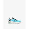 On Running Blue Kids' Cloludleap Mesh Low-top Trainers Eur 39 /5.5 Uk
