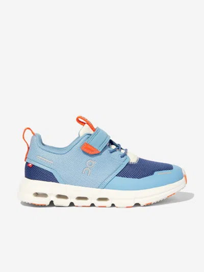 On Running Boys Cloud Play Trainers In Blue